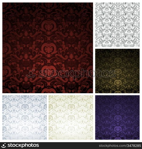 Pattern seamless, set