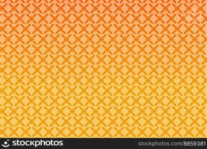 Pattern with geometric elements in golden yellow tones gradient vector abstract background for design