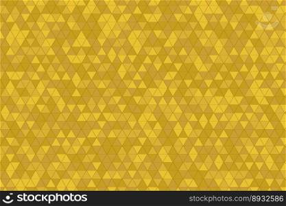 Pattern with geometric elements in golden yellow tones. vector abstract gradient background