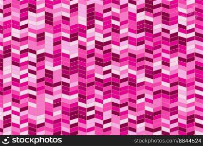 Pattern with geometric elements in pink tones gradient abstract pattern vector background for design