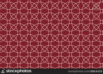 Pattern with geometric elements in red tones abstract gradient vector background