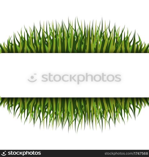 Pattern with grass frame. Vector illustration design. Nature background vector. Stock image. EPS 10.. Pattern with grass frame. Vector illustration design. Nature background vector. Stock image.