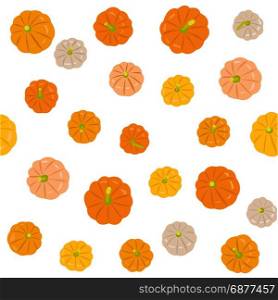 Pattern with pumpkins