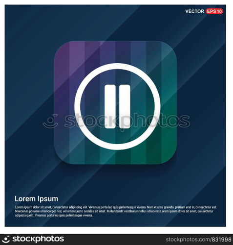 Pause icon