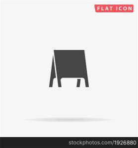 Pavement flat vector icon. Glyph style sign. Simple hand drawn illustrations symbol for concept infographics, designs projects, UI and UX, website or mobile application.. Pavement flat vector icon