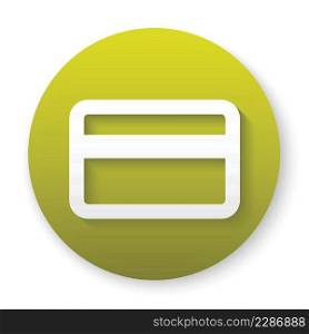 payment card circle 3d icon