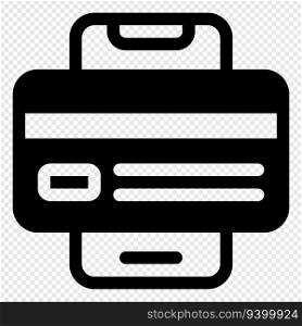 Payment Icon. Digital marketing concept. Outline icon