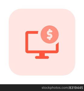 Payment processing software installed on the computer.
