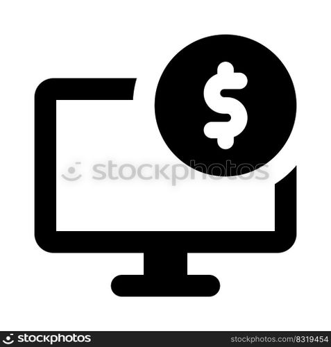 Payment processing software installed on the computer.
