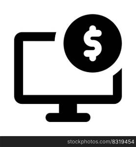 Payment processing software installed on the computer.