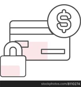 Payment sercure icon Royalty Free Vector Image