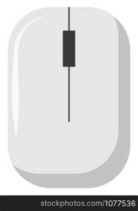 PC mouse, illustration, vector on white background.