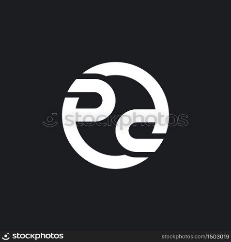 PD logo vector icon illustration design