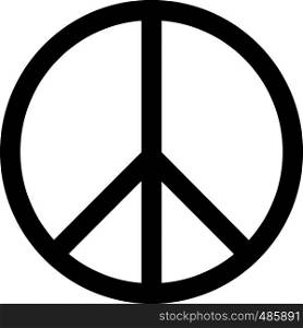 Peace Symbol Vector illustration Icon