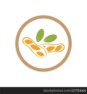 peanut logo vector illustration design template