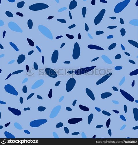 Pebble seamless pattern. Abstract geometric dotted wallpaper. Random stones backdrop. Vector illustration. Abstract random stones backdrop. Scandinavian pebble seamless pattern