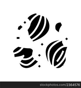 peel of onion glyph icon vector. peel of onion sign. isolated contour symbol black illustration. peel of onion glyph icon vector illustration