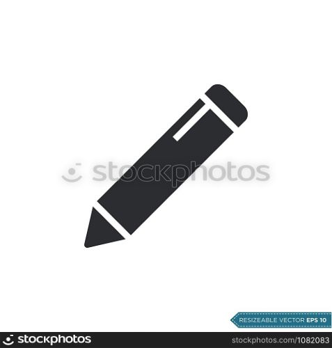 Pen - Education Icon Vector Logo Template Illustration Design
