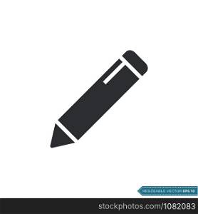 Pen - Education Icon Vector Logo Template Illustration Design