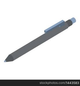 Pen icon. Isometric of pen vector icon for web design isolated on white background. Pen icon, isometric style
