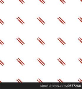 Pen icon pattern seamless white background Vector Image