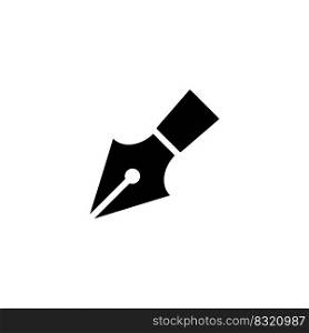 pen icon vector illustration logo design 