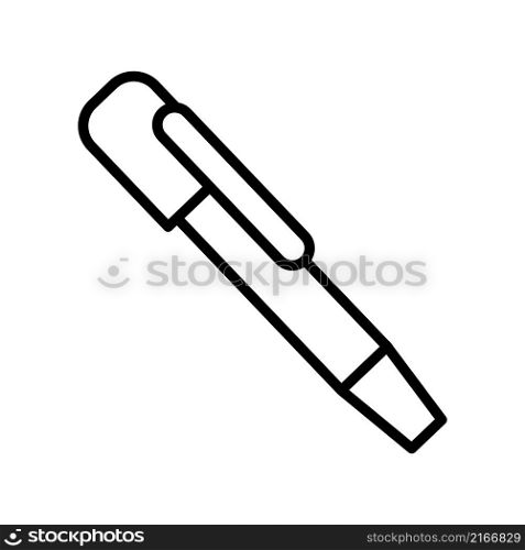 Pen icon vector sign and symbol on trendy design