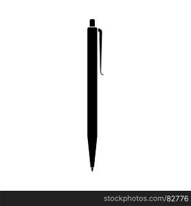 Pen it is black icon . Simple style .. Pen it is black icon .