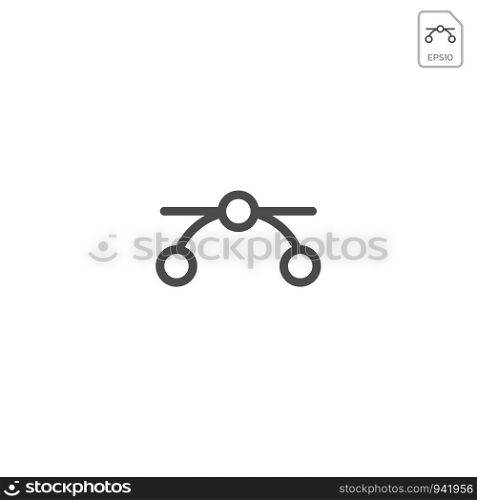 pen tool vector icon abstract element design isolated - vector. pen tool vector icon abstract element design isolated