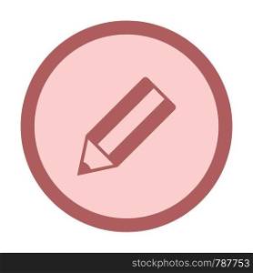 pencil circle icon