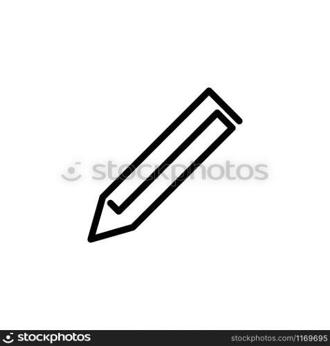 pencil icon design template vector