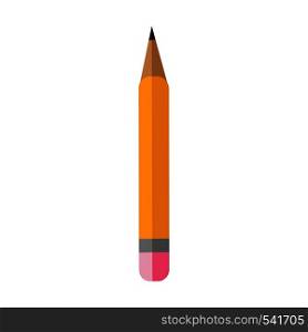Pencil icon. Flat design vector icon isolated on white background. Pencil icon. Flat design vector icon isolated
