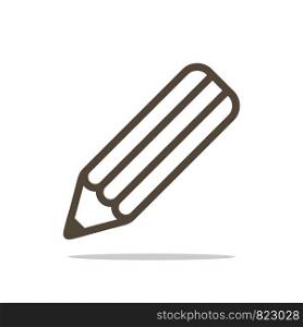 Pencil Icon Logo Template Illustration Design. Vector EPS 10.