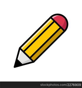 pencil icon vector design template simple and clean