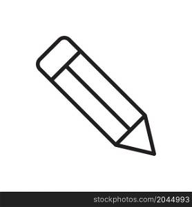 pencil icon vector design templates white on background