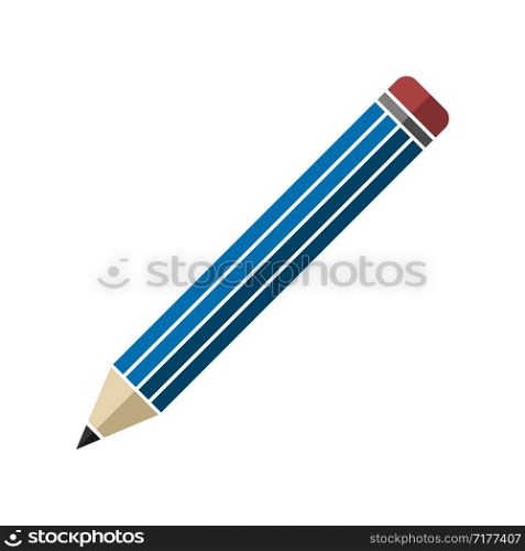 Pencil Icon Vector Logo Template Illustration Design. Vector EPS 10.