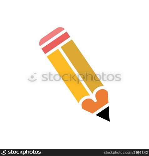 Pencil icon vector trendy design