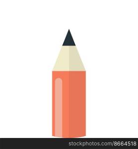 pencil illustration in minimal style isolated on background