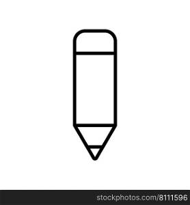 Pencil line icon