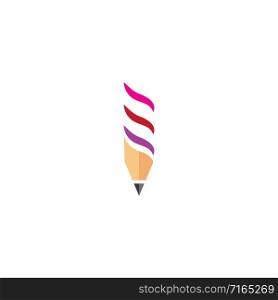 Pencil Logo Template vector symbol nature