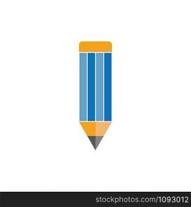 pencil logo vector template design