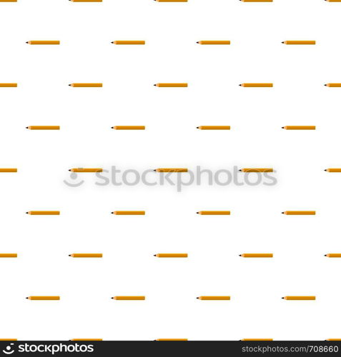 Pencil pattern seamless in flat style for any design. Pencil pattern seamless