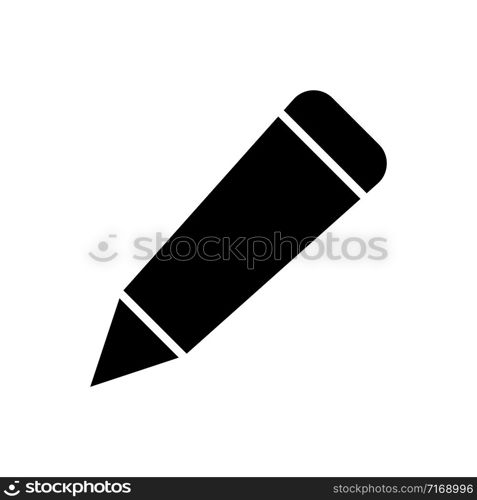 Pencil, pen icon vector design templates isolated on white background