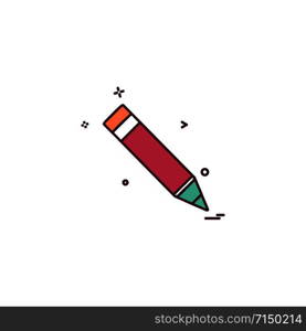 pencil study icon vector