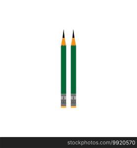 pencil vector design ilustration icon logo templat 