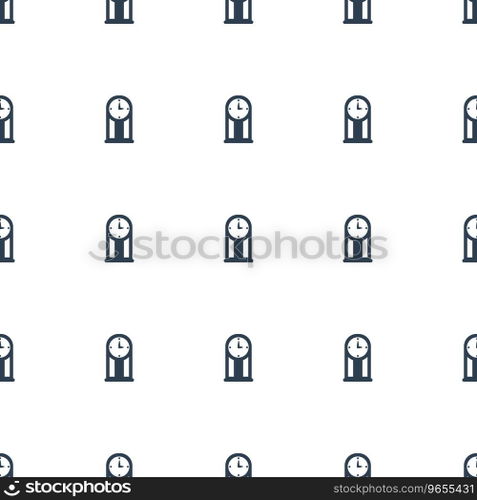 Pendulum icon pattern seamless white background Vector Image