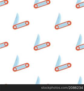Penknife pattern seamless background texture repeat wallpaper geometric vector. Penknife pattern seamless vector