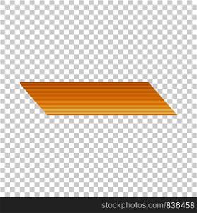 Penne rigate pasta icon. Realistic illustration of penne rigate pasta vector icon for on transparent background. Penne rigate pasta icon, realistic style