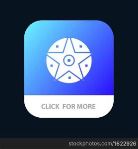 Pentacle, Satanic, Project, Star Mobile App Icon Design