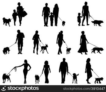 people and dogs